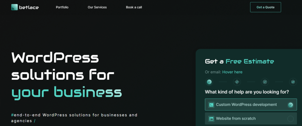 PHP companies Betlace
