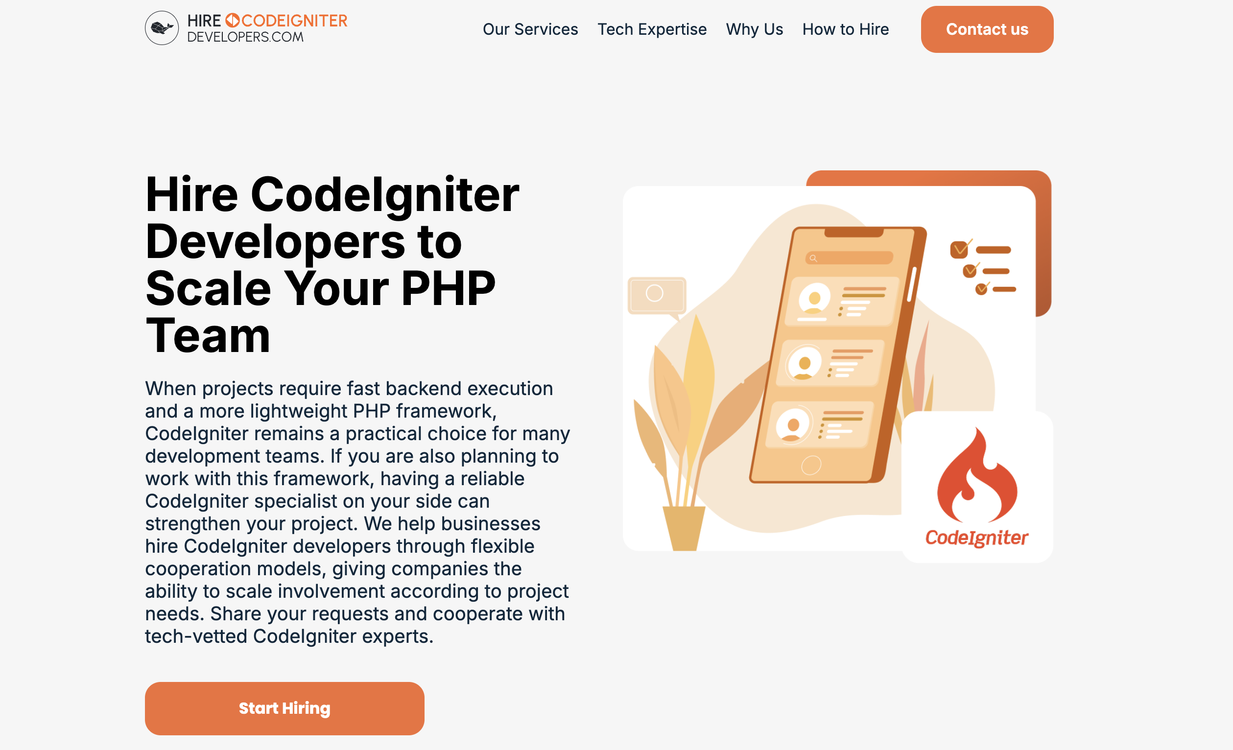 PHP companies Anyforsoft hirecodeigniterdevelopers.com