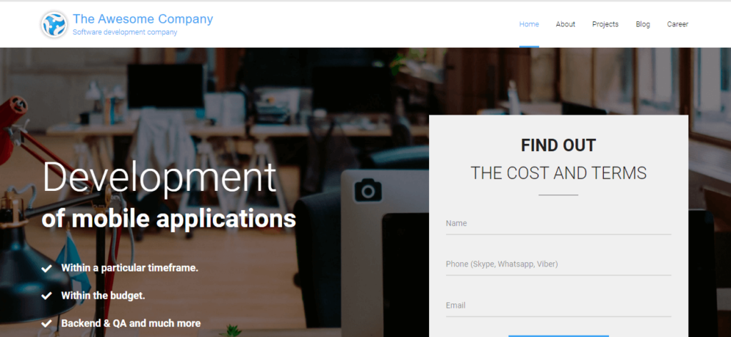 The Awesome Company The Awesome Company AWS service provider