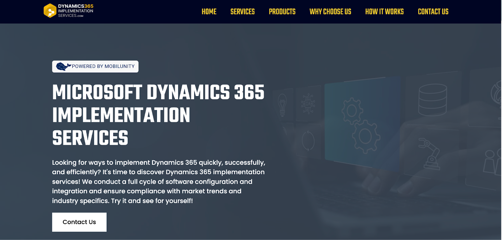 Dynamics365ImplementationServices official website
