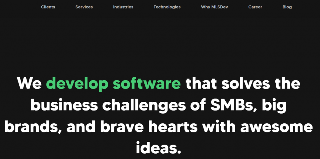 Software houses MLSDev