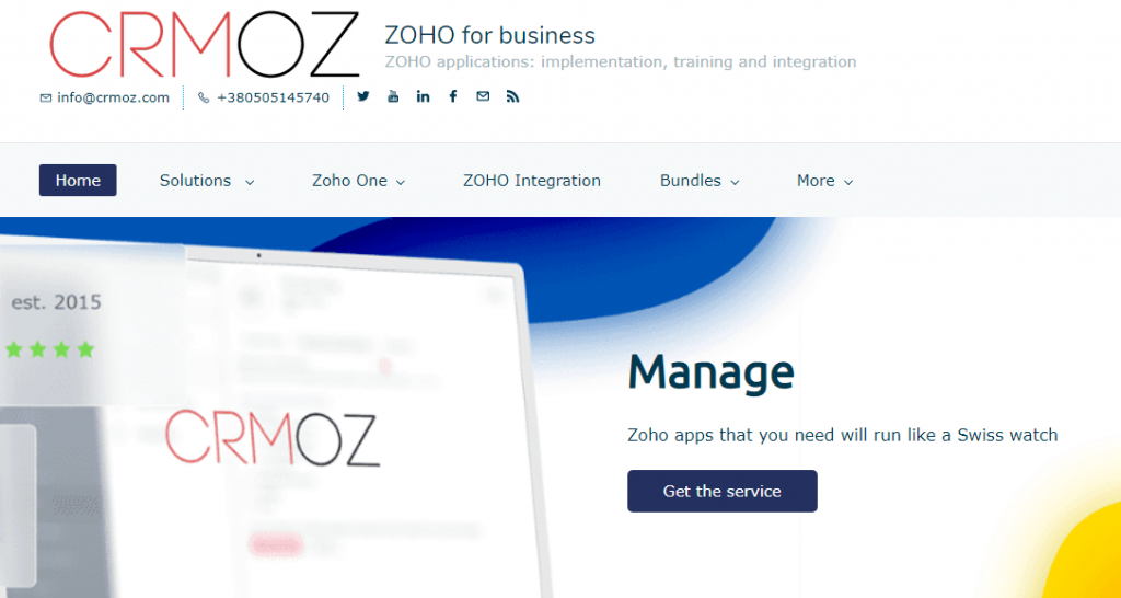 CRM consulting services CRMOZ