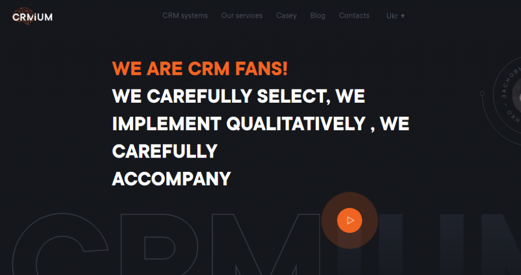 CRMiUM CRM consulting services CRMiUM