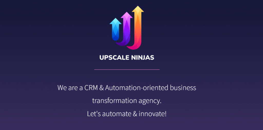 CRM consulting services UpScale Ninjas