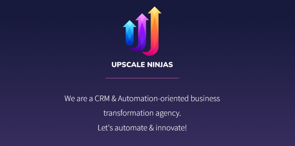 UpScale Ninjas CRM consulting services UpScale Ninjas