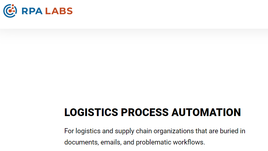 RPA Lab RPA Solution RPA Lab