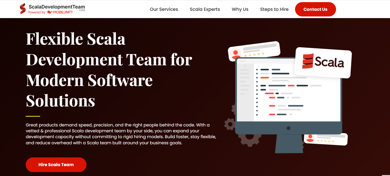 ScalaDevelopmentTeam website