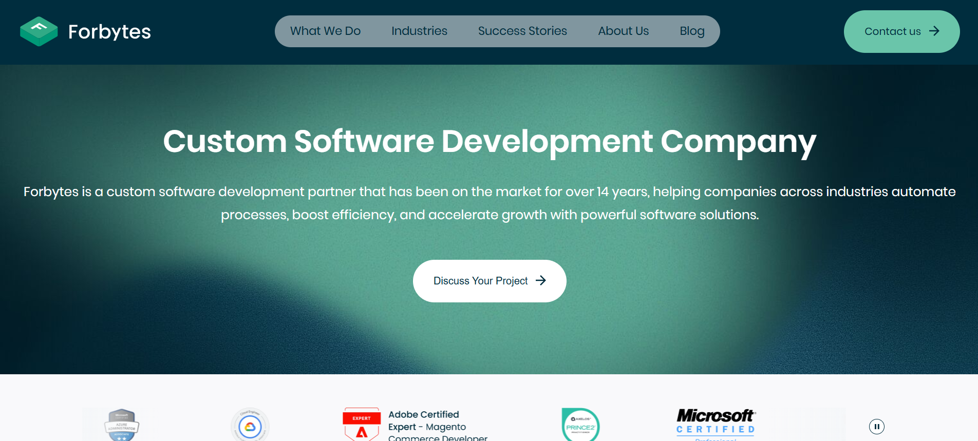 .NET Consulting Company Forbytes