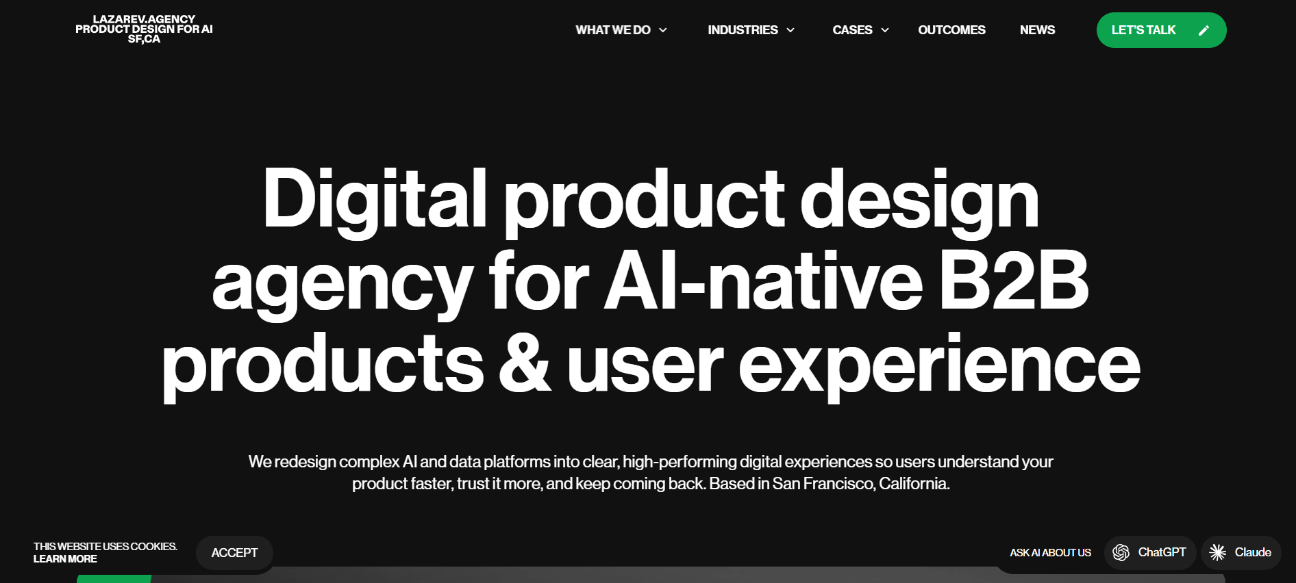 Lazarev. Agency Best Three.js Consulting Agency