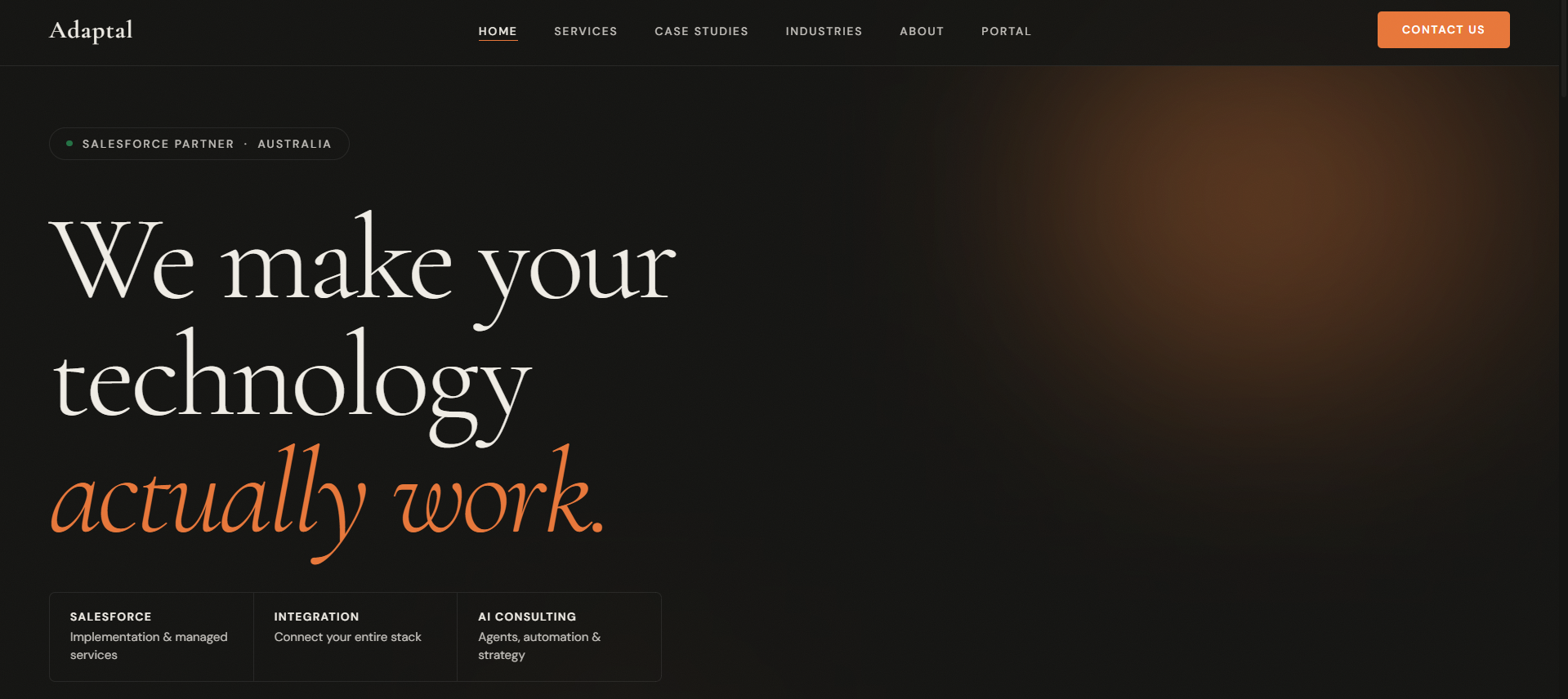 Adaptal PTY LTD Salesforce Consulting Agency Adaptal PTY LTD