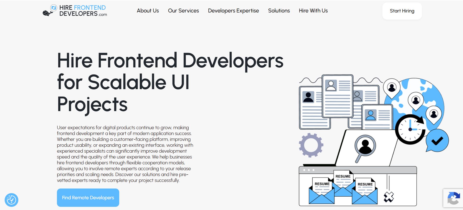 Leading Frontend Development Firm HireFrontendDevelopers
