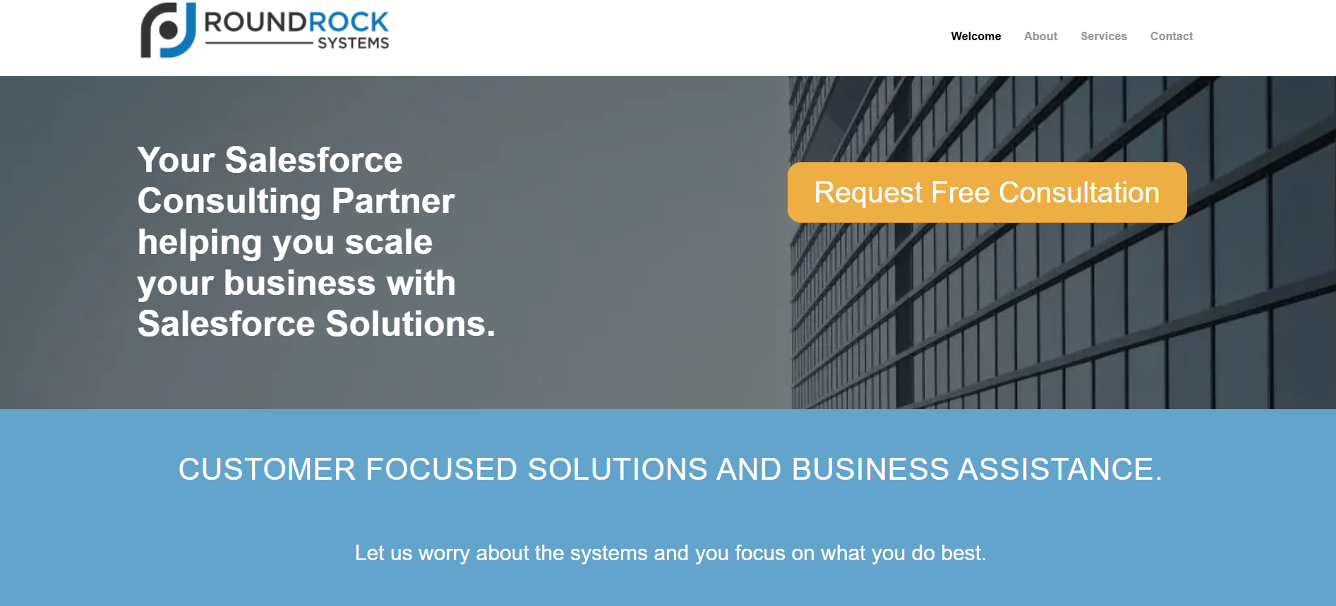 RoundRock Systems Salesforce Consulting Agency RoundRock Systems